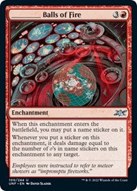 _____ Balls of Fire (100) - Unfinity