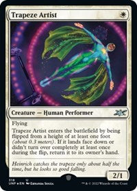 Trapeze Artist Galaxy Foil (318) - Unfinity
