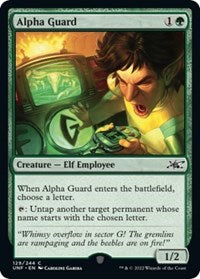 Alpha Guard (129) - Unfinity