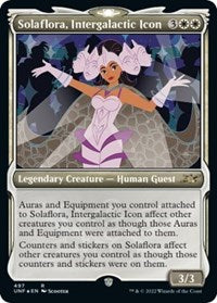 Solaflora Intergalactic Icon Showcase Galaxy Foil (497) - Unfinity