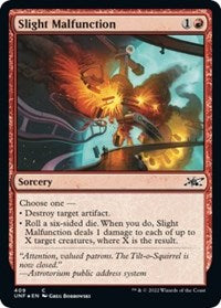Slight Malfunction Galaxy Foil (409) - Unfinity