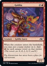 _____ Goblin (107) - Unfinity
