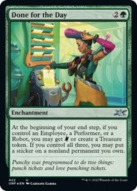 Done for the Day Galaxy Foil (422) - Unfinity