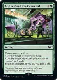 An Incident Has Occurred Galaxy Foil (429) - Unfinity