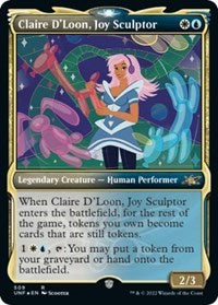 Claire DLoon Joy Sculptor Showcase Galaxy Foil (509) - Unfinity