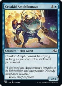 Croakid Amphibonaut Galaxy Foil (329) - Unfinity