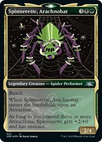 Spinnerette Arachnobat Showcase Galaxy Foil (522) - Unfinity