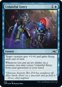 Unlawful Entry Galaxy Foil (348) - Unfinity