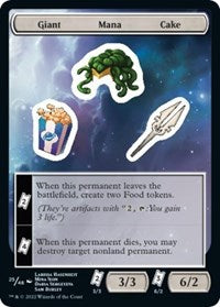 Giant Mana Cake (25) - Unfinity