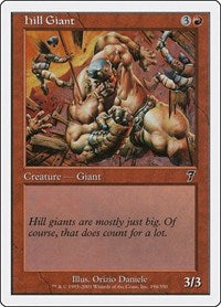 Hill Giant (196) - 7th Edition