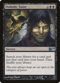 Diabolic Tutor (91) - Magic 2010 (M10)