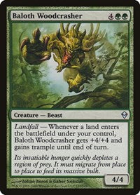 Baloth Woodcrasher (157) - Zendikar