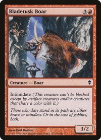 Bladetusk Boar (118) - Zendikar