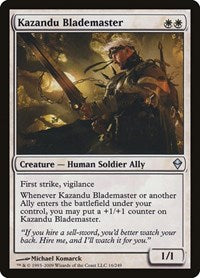 Kazandu Blademaster (16) - Zendikar
