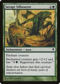 Savage Silhouette (181) - Zendikar