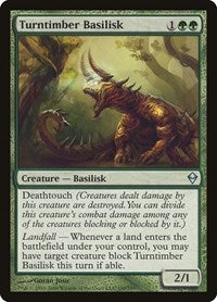 Turntimber Basilisk (190) - Zendikar