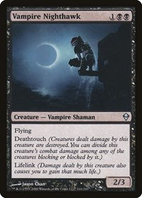 Vampire Nighthawk (116) - Zendikar