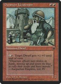 Dwarven Lieutenant (52) - Fallen Empires