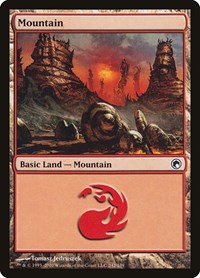 Mountain 242 (242) - Scars of Mirrodin