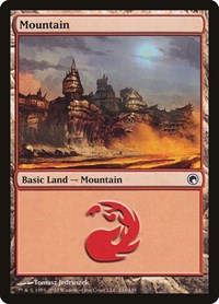 Mountain 243 (243) - Scars of Mirrodin