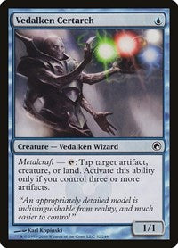 Vedalken Certarch (52) - Scars of Mirrodin