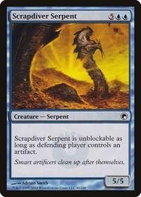 Scrapdiver Serpent (41) - Scars of Mirrodin