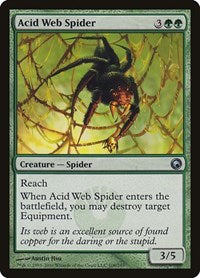 Acid Web Spider (108) - Scars of Mirrodin