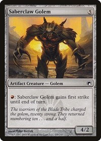 Saberclaw Golem (200) - Scars of Mirrodin