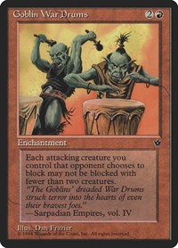 Goblin War Drums Frazier (58a) - Fallen Empires