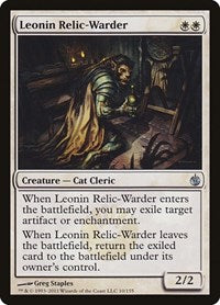 Leonin Relic Warder (10) - Mirrodin Besieged