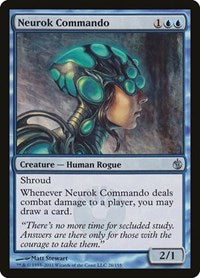 Neurok Commando (28) - Mirrodin Besieged