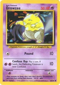 Drowzee (049/102) - Base Set
