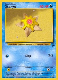 Staryu (095/130) - Base Set 2