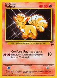 Vulpix (099/130) - Base Set 2
