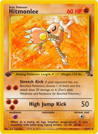 Hitmonlee (22) (22/62) - Fossil