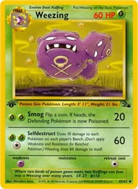 Weezing (45/62) - Fossil