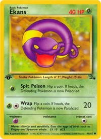 Ekans (46/62) - Fossil