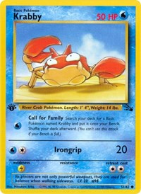 Krabby (51/62) - Fossil