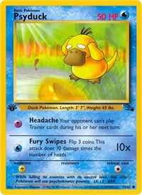 Psyduck (53/62) - Fossil