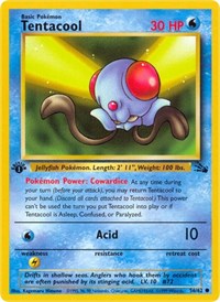 Tentacool (56/62) - Fossil