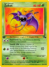 Zubat (57/62) - Fossil