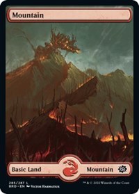 Mountain 285 Full Art (285) - The Brothers' War