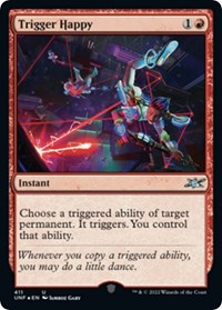Trigger Happy Galaxy Foil (411) - Unfinity