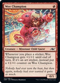 Wee Champion (127) - Unfinity