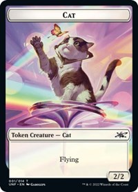 Cat Balloon Double sided Token () - Unfinity