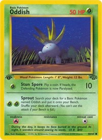 Oddish (58/64) - Jungle