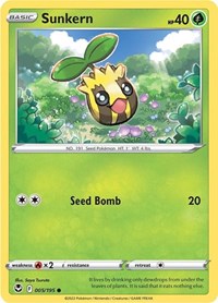 Sunkern (005/195) - SWSH12: Silver Tempest