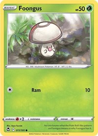 Foongus (011/195) - SWSH12: Silver Tempest