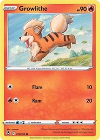 Growlithe (019/195) - SWSH12: Silver Tempest