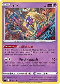 Jynx (062/195) - SWSH12: Silver Tempest